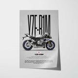 2015-2016 YZF-R1M Motorcycle Poster