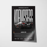 Koenigsegg Agera RS Poster