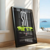 ST1 Car Poster