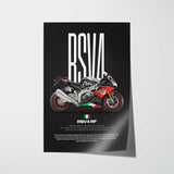 2017 RSV4 RF Motorcycle Poster