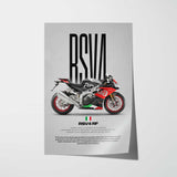 2017 RSV4 RF Motorcycle Poster