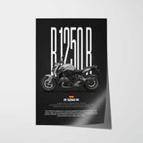 R1250R Motorcycle Poster