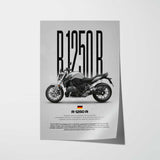 R1250R Motorcycle Poster