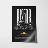 R1250R Motorcycle Poster