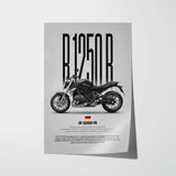 R1250R Motorcycle Poster