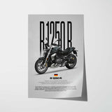 R1250R Motorcycle Poster