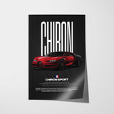 Chiron Sport Car Poster