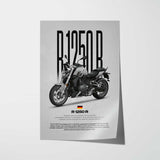 R1250R Motorcycle Poster