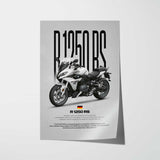 R1250RS Motorcycle Poster