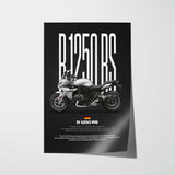 R1250RS Motorcycle Poster