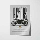 R1250RS Motorcycle Poster