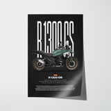 R1300GS Motorcycle Poster