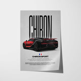 Chiron Sport Car Poster