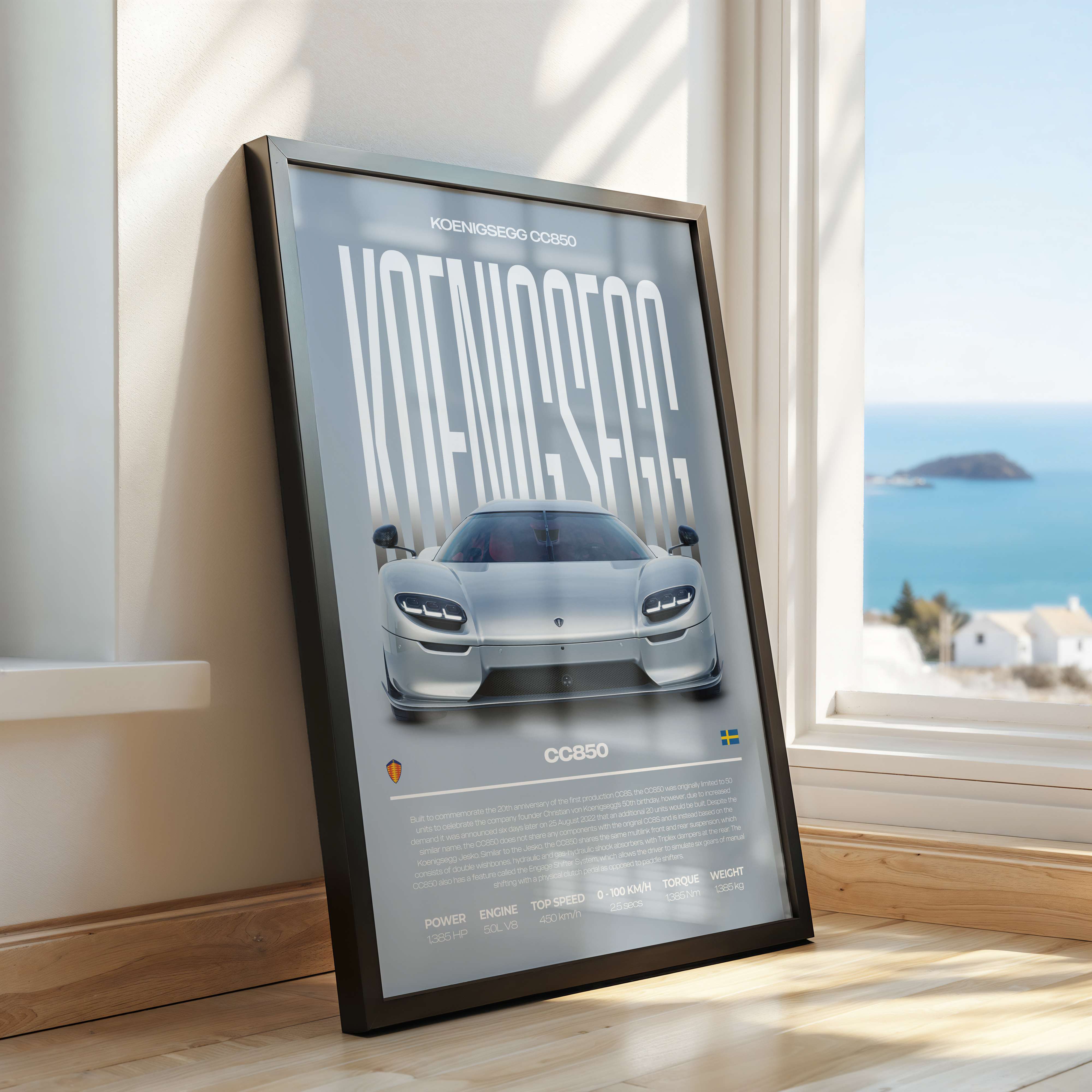 Koenigsegg CC850 Poster