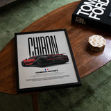 Chiron Sport Car Poster