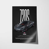 720S Car Poster