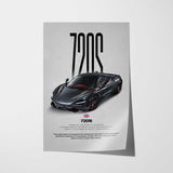 720S Car Poster