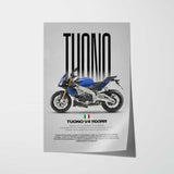 2015-2016 Tuono V4 1100RR Motorcycle Poster