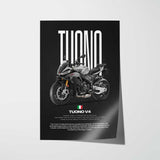 2025-Present Tuono V4 Motorcycle Poster