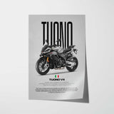 2025-Present Tuono V4 Motorcycle Poster