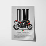 2025-Present Tuono V4 Factory Motorcycle Poster