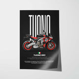 2023 Tuono 660 Motorcycle Poster
