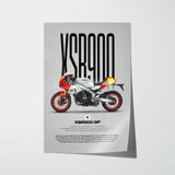 2024 XSR900GP Motorcycle Poster