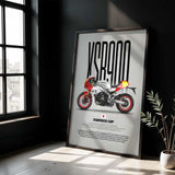 2024 XSR900GP Motorcycle Poster