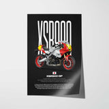 2024 XSR900GP Motorcycle Poster