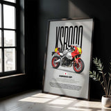 2024 XSR900GP Motorcycle Poster