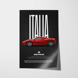 458 Italia Car Poster