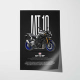 2017 MT-10 SP Motorcycle Poster