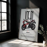 2012 YZF-R1 Motorcycle Poster