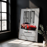 F12berlinetta Car Poster