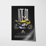 2016 YZF-R1 Motorcycle Poster