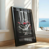2015-2017 YZF-R1 Motorcycle Poster