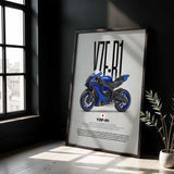 2019 YZF-R1 Motorcycle Poster