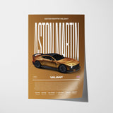 Aston Martin Valiant Poster