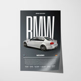 BMW M3 E90 Poster