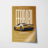 Ferrari 458 Speciale A Poster