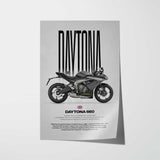 Daytona 660 Motorcycle Poster