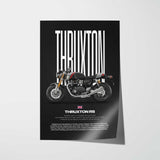Thruxton RS Motorcycle Poster