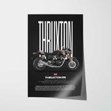 Thruxton RS Motorcycle Poster