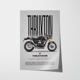 Thruxton RS Motorcycle Poster
