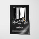 Thruxton RS Motorcycle Poster