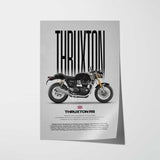 Thruxton RS Motorcycle Poster