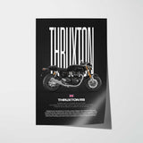 Thruxton RS Motorcycle Poster