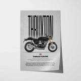 Thruxton RS Motorcycle Poster