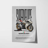 Superveloce S Motorcycle Poster