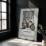 Superveloce S Motorcycle Poster